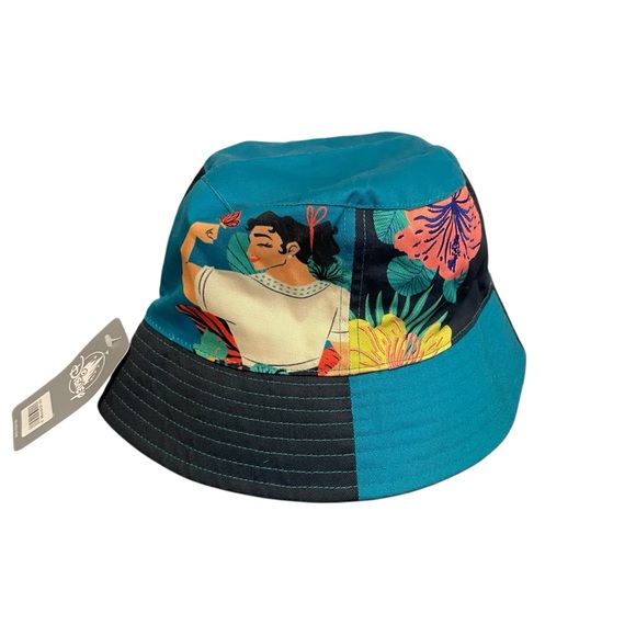 Disney Parks Encanto La Familia Bucket Sun Hat Reversible NWT - Picture 1 of 5